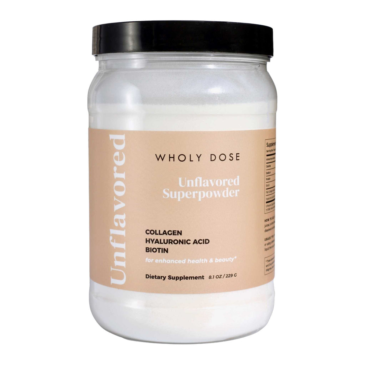 Unflavored Superpowder