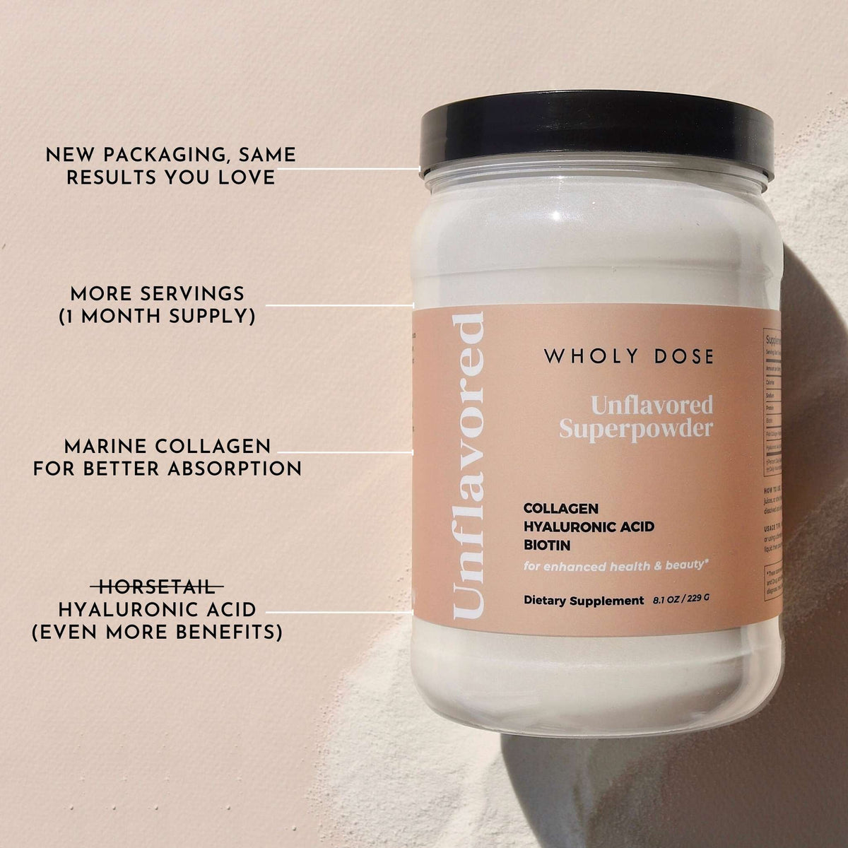 Unflavored Superpowder