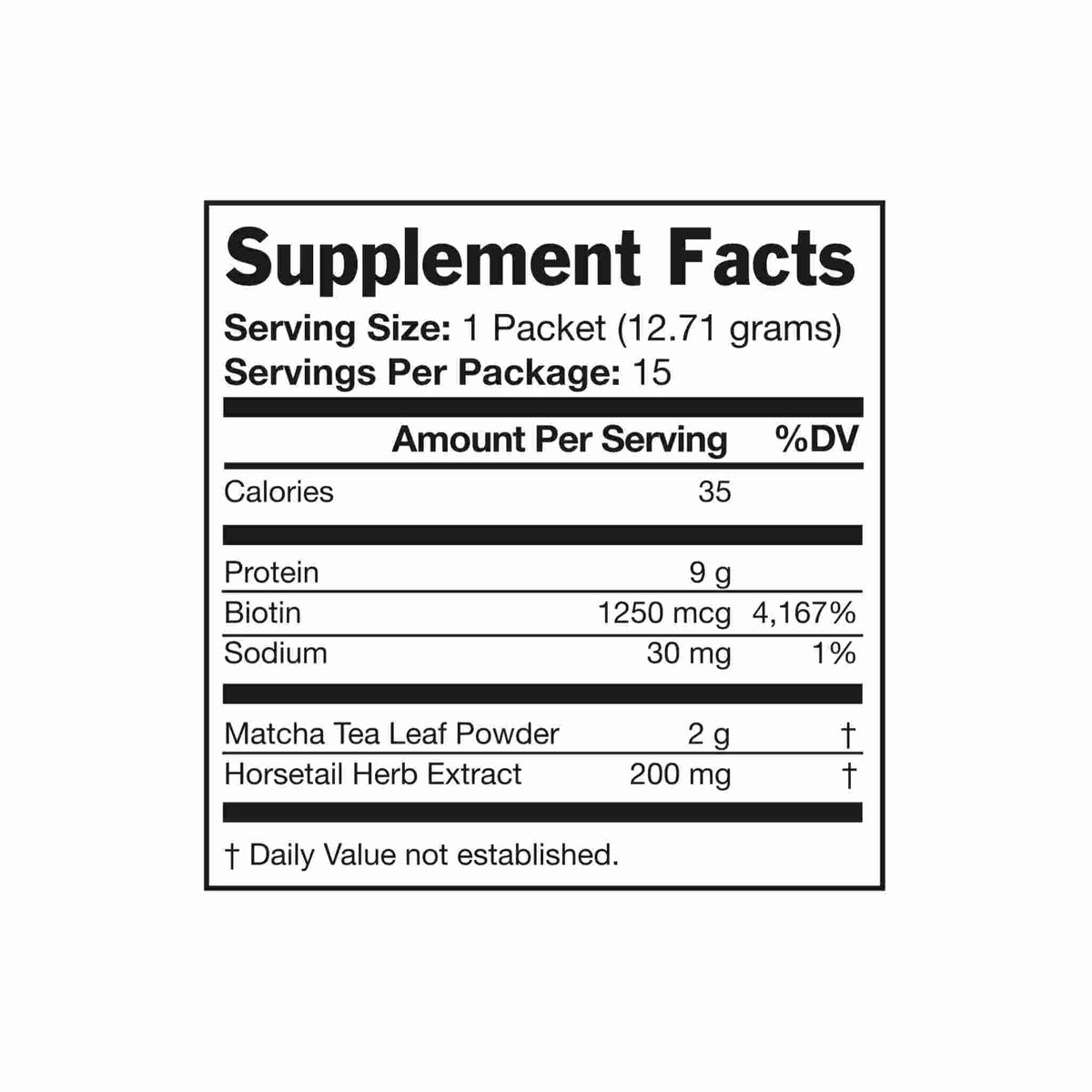 Matcha Superpowder Packets