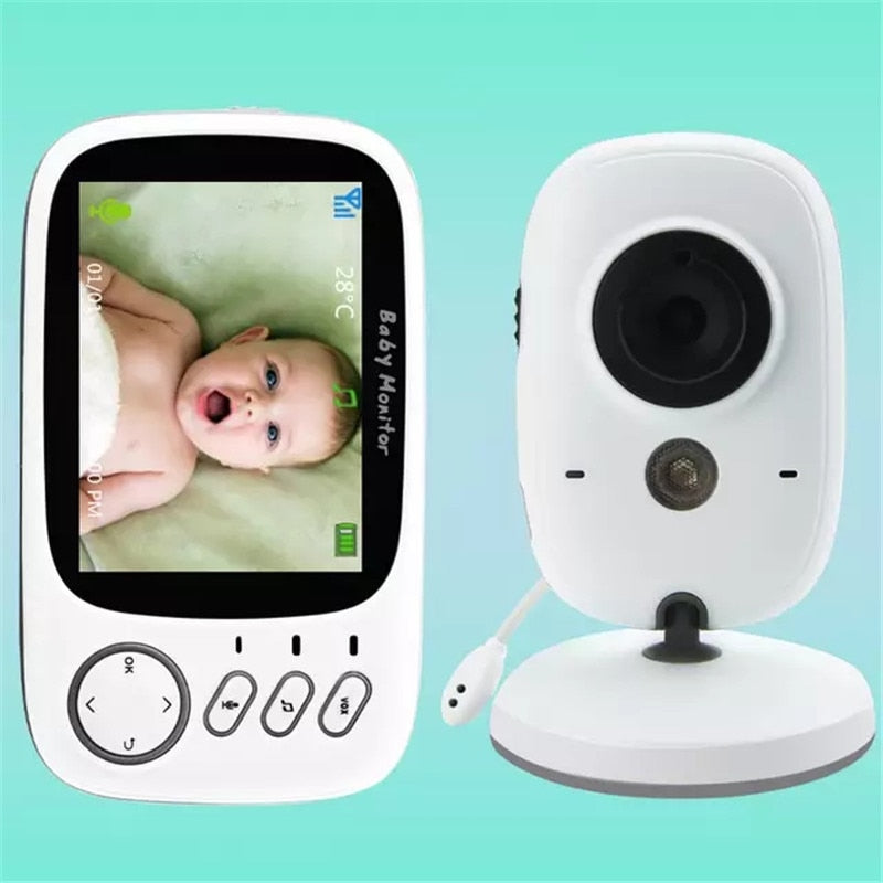 OBERLO | Video bebe Baby Monitor VB603 2.4G Wireless 3.2 Inches LCD 2 Way Audio Talk Night Vision Video Nanny baba eletronica babyfoon