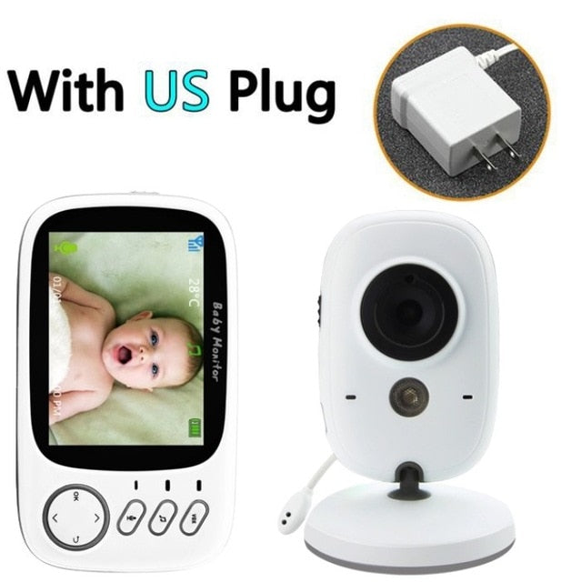 OBERLO | Video bebe Baby Monitor VB603 2.4G Wireless 3.2 Inches LCD 2 Way Audio Talk Night Vision Video Nanny baba eletronica babyfoon