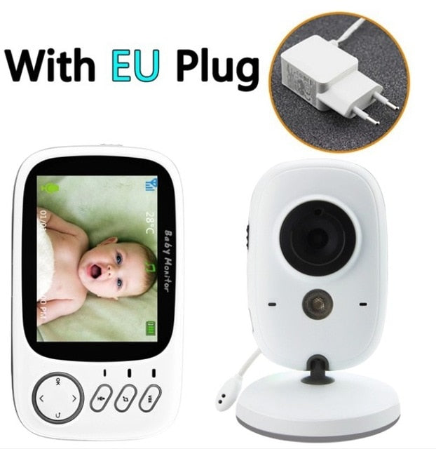 OBERLO | Video bebe Baby Monitor VB603 2.4G Wireless 3.2 Inches LCD 2 Way Audio Talk Night Vision Video Nanny baba eletronica babyfoon