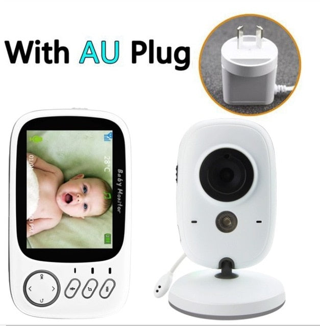 OBERLO | Video bebe Baby Monitor VB603 2.4G Wireless 3.2 Inches LCD 2 Way Audio Talk Night Vision Video Nanny baba eletronica babyfoon