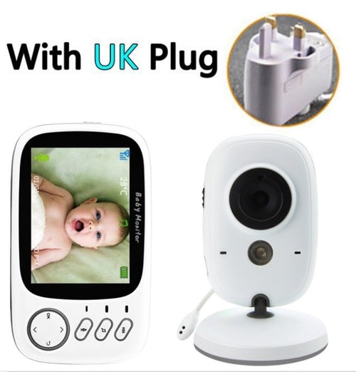 OBERLO | Video bebe Baby Monitor VB603 2.4G Wireless 3.2 Inches LCD 2 Way Audio Talk Night Vision Video Nanny baba eletronica babyfoon