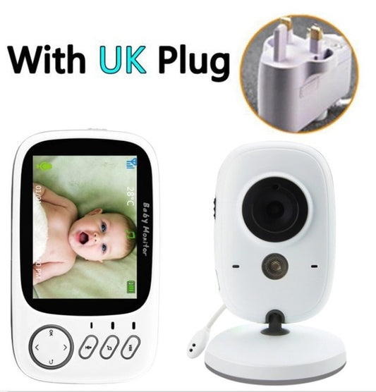OBERLO | Video bebe Baby Monitor VB603 2.4G Wireless 3.2 Inches LCD 2 Way Audio Talk Night Vision Video Nanny baba eletronica babyfoon