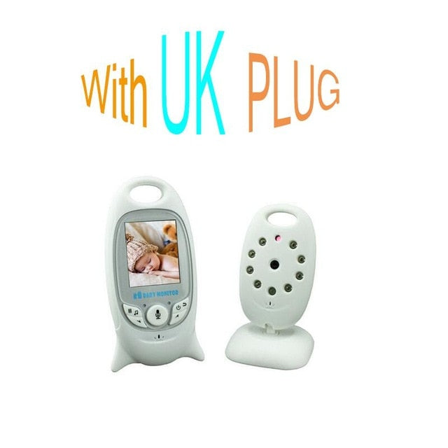 OBERLO | Baby Sleeping Monitor Color Video Wireless Baby Monitor Home Security Camera 2 Talk Night Vision LED Temperature Monitoring