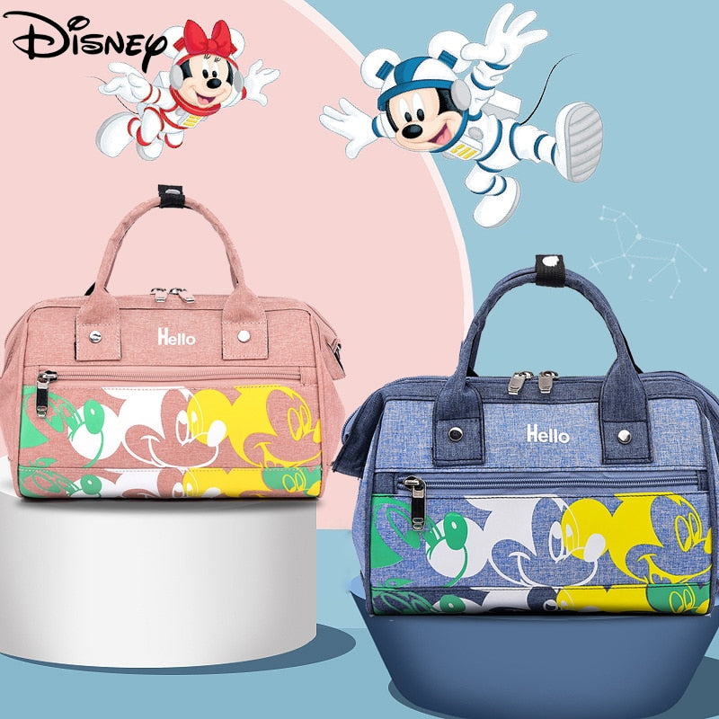 Disney newest Baby Diaper Bag Large Capacity Mother Tote Bag  Baby Multifunction Paper Diaper Bag Waterproof Travel Diagonal Bag
