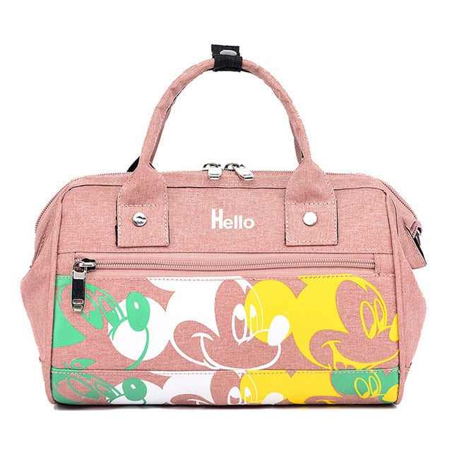 Disney newest Baby Diaper Bag Large Capacity Mother Tote Bag  Baby Multifunction Paper Diaper Bag Waterproof Travel Diagonal Bag
