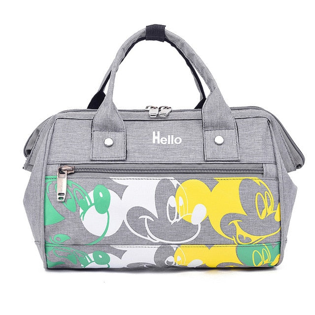 Disney newest Baby Diaper Bag Large Capacity Mother Tote Bag  Baby Multifunction Paper Diaper Bag Waterproof Travel Diagonal Bag